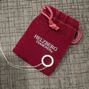Helzberg Diamonds circle necklace.
